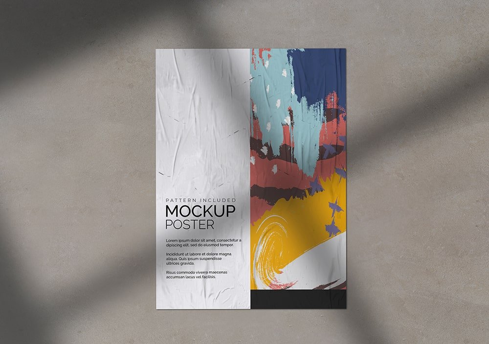 Pattern Mockup Poster
